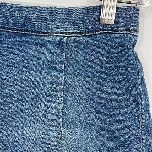Reformation Jeans Denim Mini Evie Skirt Barbados Medium Wash Women’s Size 27 - Picture 3 of 13